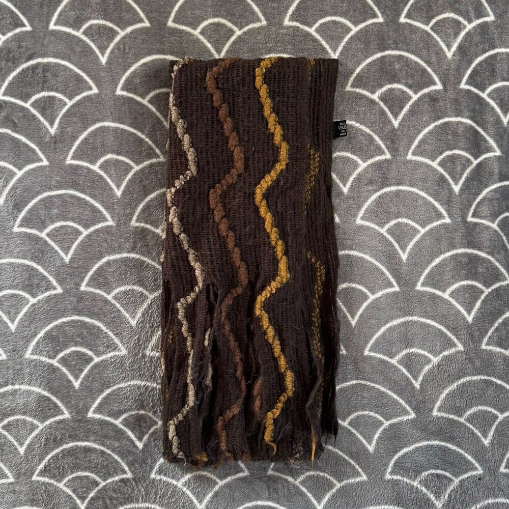 Boden Corduroy Brown Cottage Prairie Academia Indie Women’s Scarf